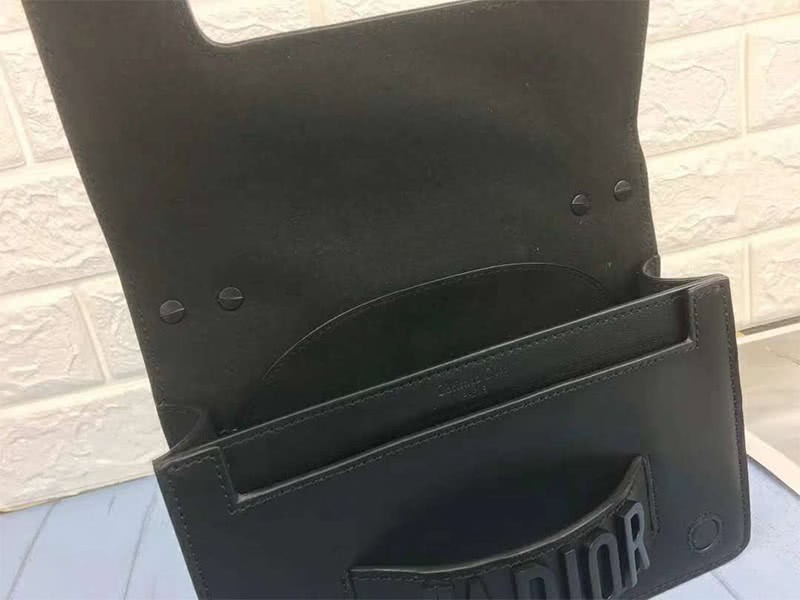 Dior J'Adior Ultra-Matte Calf Leather Bag Black 8