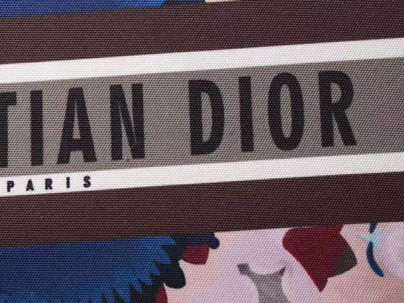 Dior Book Tote Kaleidiorscopic Bag Blue Pink 9