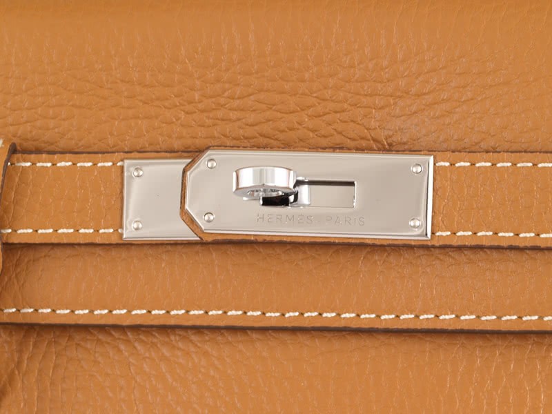 Hermes Kelly 32cm Togo Leather Clemence Gold 7