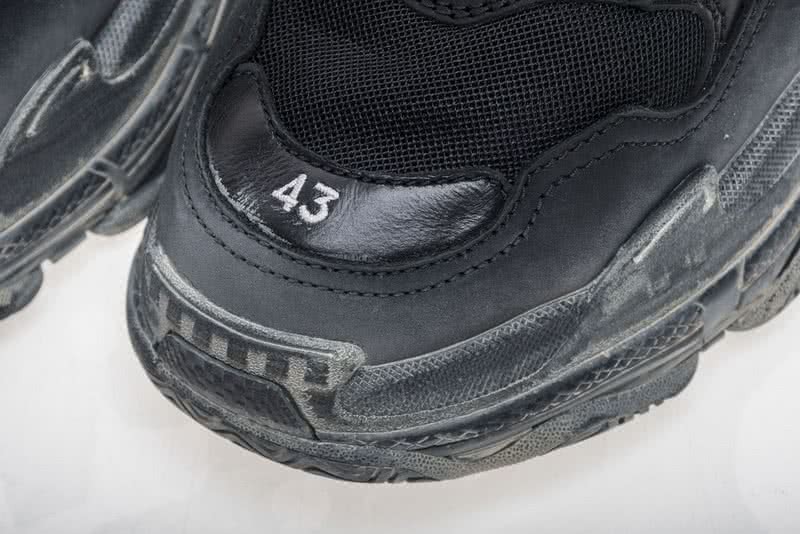 Balenciaga Triple S Sneaker Black 12