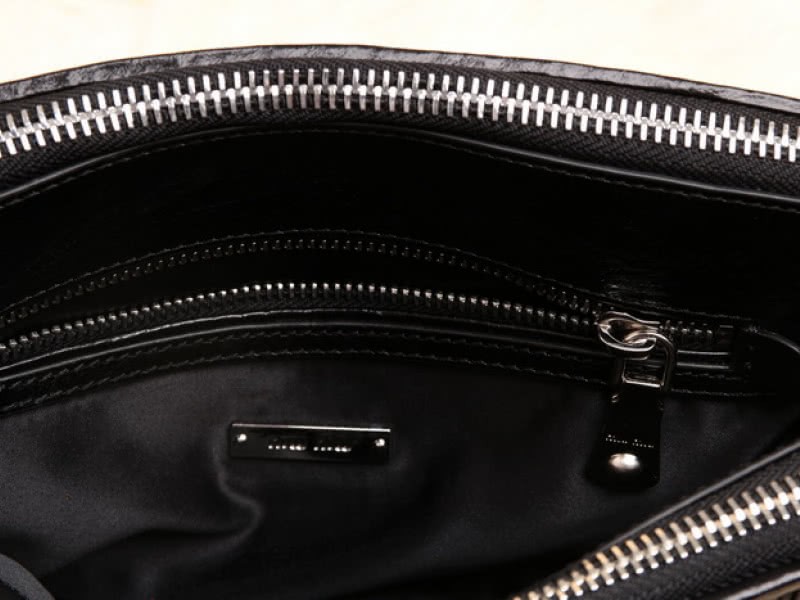 Miu Miu Glazed Matelasse Leather Mini Shoulder Bag Black 5
