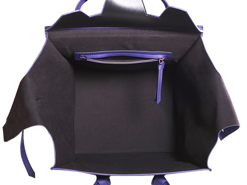 Celine Tie Bag Original Leather Violet 11