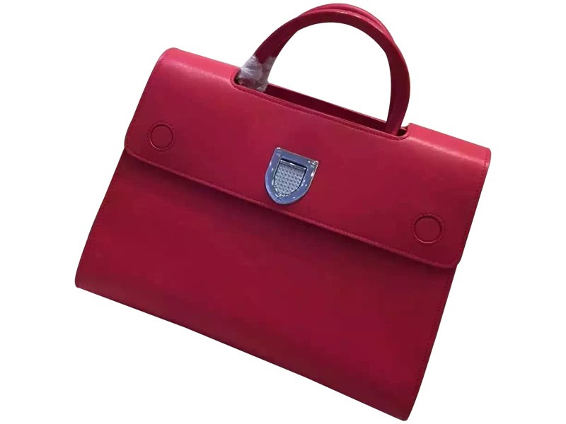 Dior Diorever Bag Noisette Prestige Calfskin Red 2