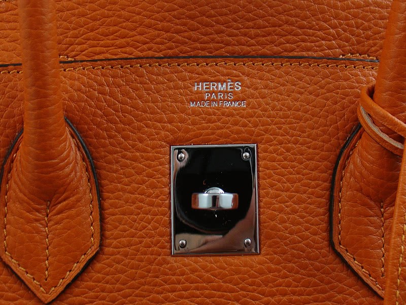 Hermes Birkin 30 Togo Leather Orange 10