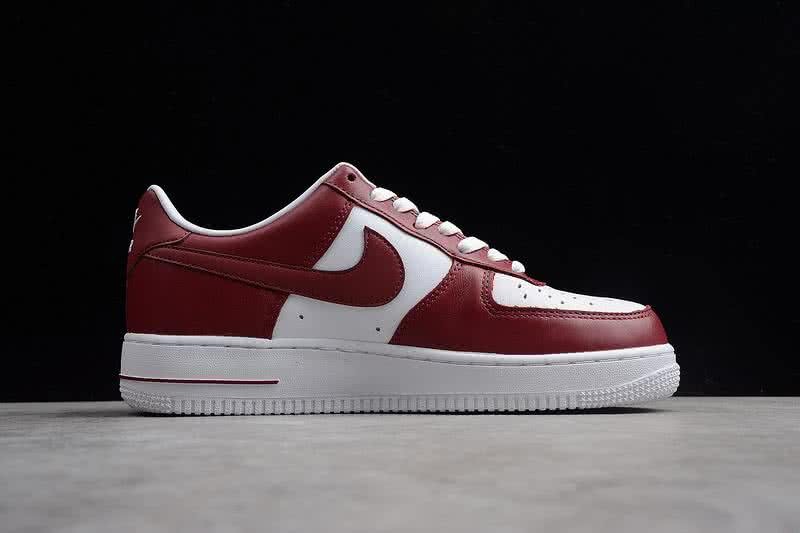 NIKE AIR FORCE 1 LO Shoes Red Men 3