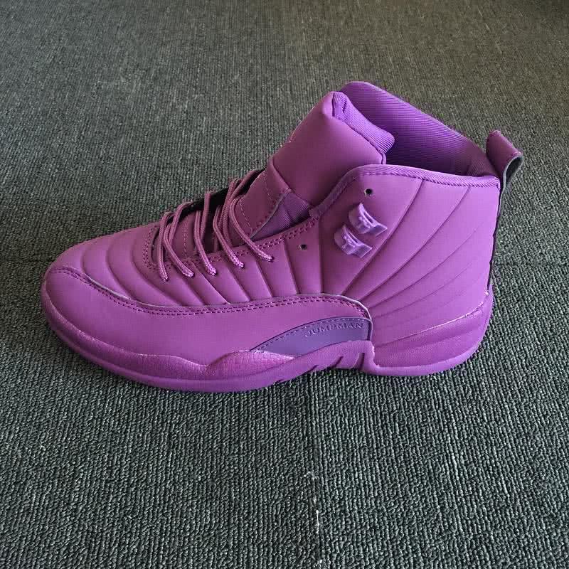Air Jordan 12 All Purple Men 2