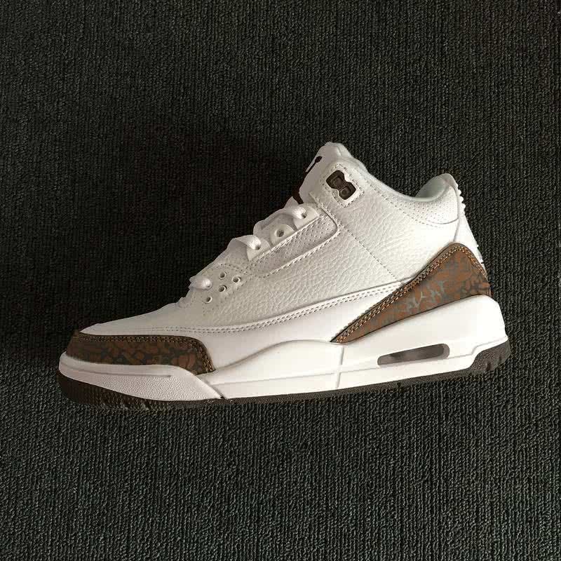 Air Jordan Shoes Brown And White Men 1