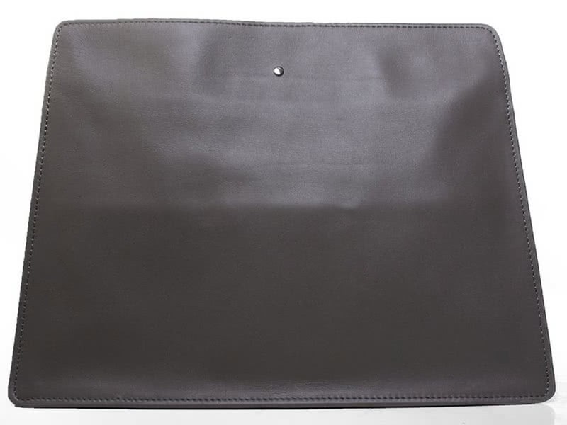 Celine Calf Leather Shoulder Bag Grey 4