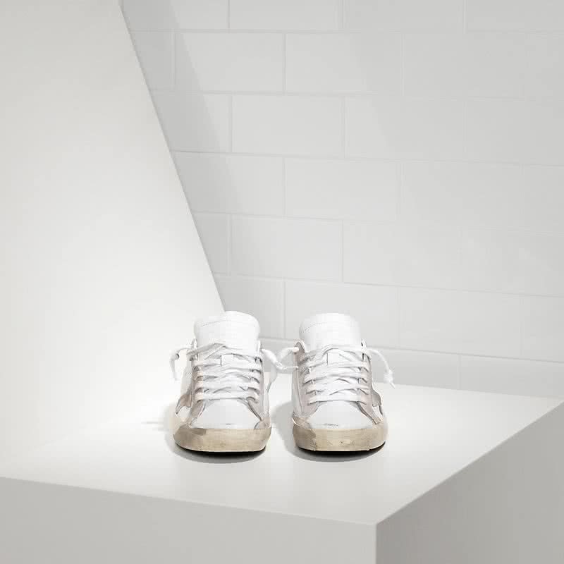 Golden Goose Archive Super Star sneakers suede leather White 3