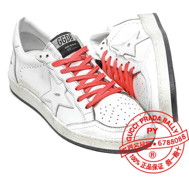 Golden Goose C9 white pink Lace 2