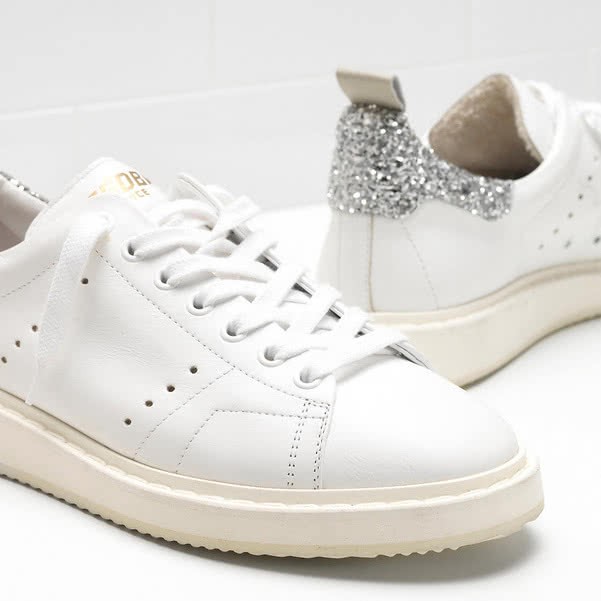 Golden Goose Starter Sneakers G30WS631.D5 calf leather tab contrasting colour 1