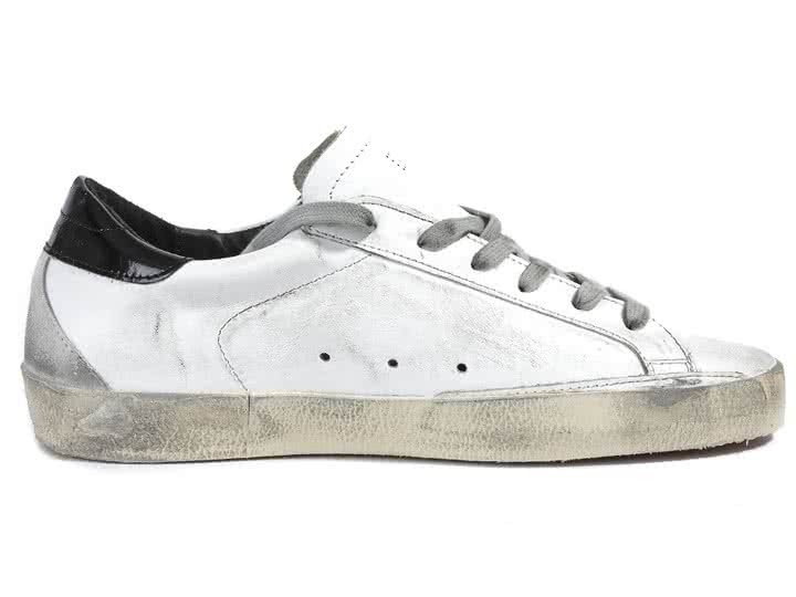 Golden Goose Super Star Sneakers in Leather With Suede Star white black cream 4