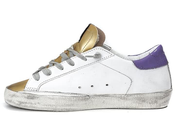 Golden Goose1230 Super Star Sneakers in Leather With Suede Star white gold 1