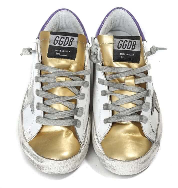 Golden Goose1230 Super Star Sneakers in Leather With Suede Star white gold 5