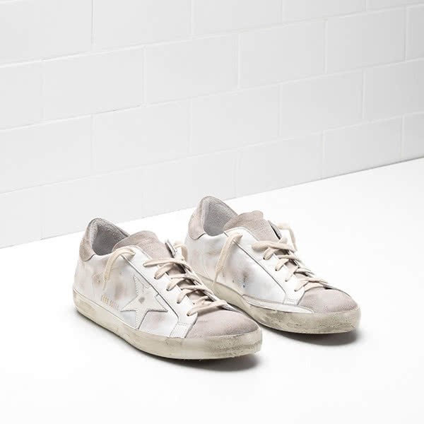 Golden Goose Superstar Sneakers G30WS590.A96 Calfskin Leather Coated In Silk 2