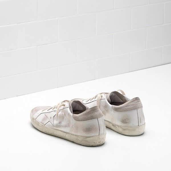 Golden Goose Superstar Sneakers G30WS590.A96 Calfskin Leather Coated In Silk 3