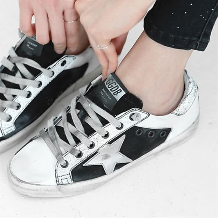 Golden Goose Super Star Sneakers in Leather With Leather Star british 9