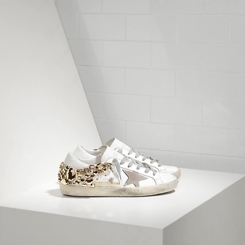 Golden Goose Sneakers Super Star Limited Edition in Camoscio Gold Diamond 1