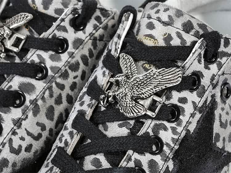 Golden Goose Super Star Sneaker in Leather With Suede Star white leopard eagle 10