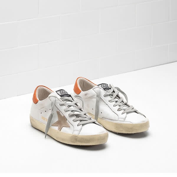 Golden Goose Superstar Sneakers G30WS590.B34 Calf Suede tab Leather  2