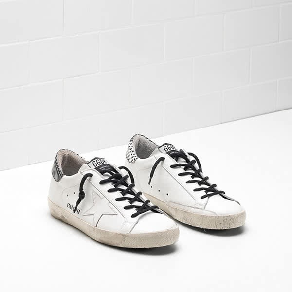 Golden Goose Superstar Sneakers G30WS590.B20 Calf Leather white black 2