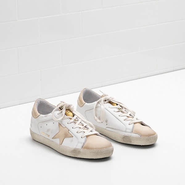 Golden Goose Superstar Sneakers G30WS590 Upper In Calf Leather Star In Leather 2