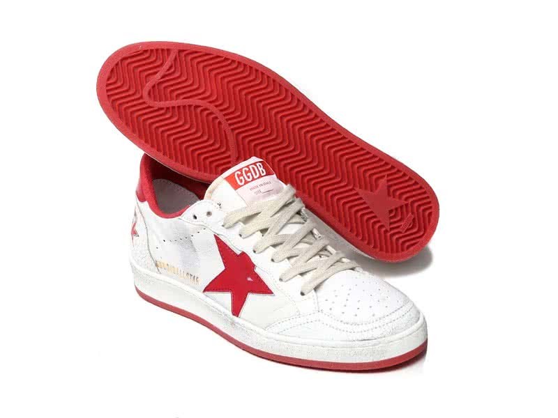 Golden Goose A5 white red 2