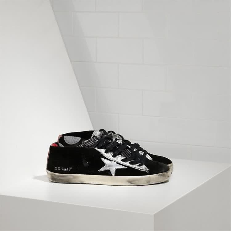 GGDB FRANCY SNEAKERS IN SUEDE WITH LEATHER STAR black suede strawber 5