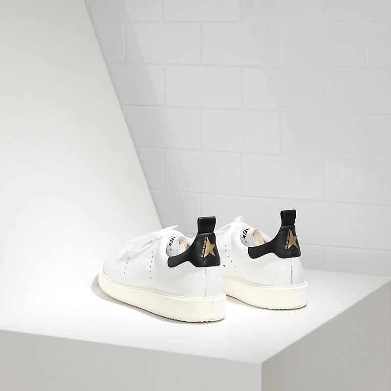 Golden Goose Sneakers Starter IN Pelle DI Vitello white black 3