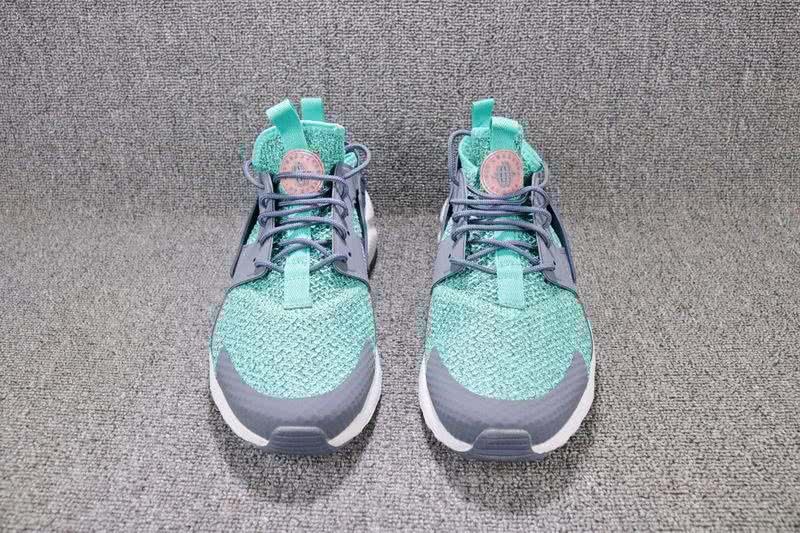 Nike Air Huarache Run Ultra Men Women Grey Blue Shoes 4