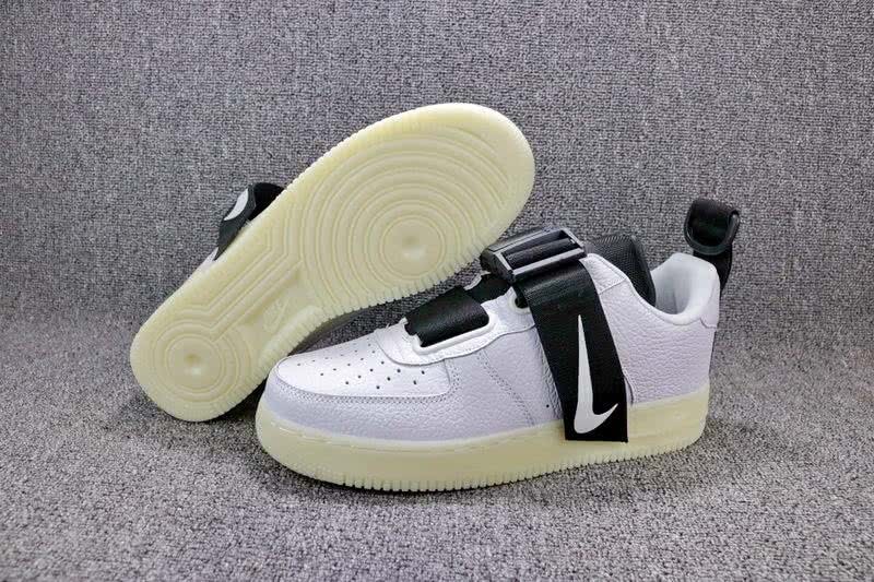 Nike Air Force 1 Utility QS AF1 Shoes Black/White Men/Women 1