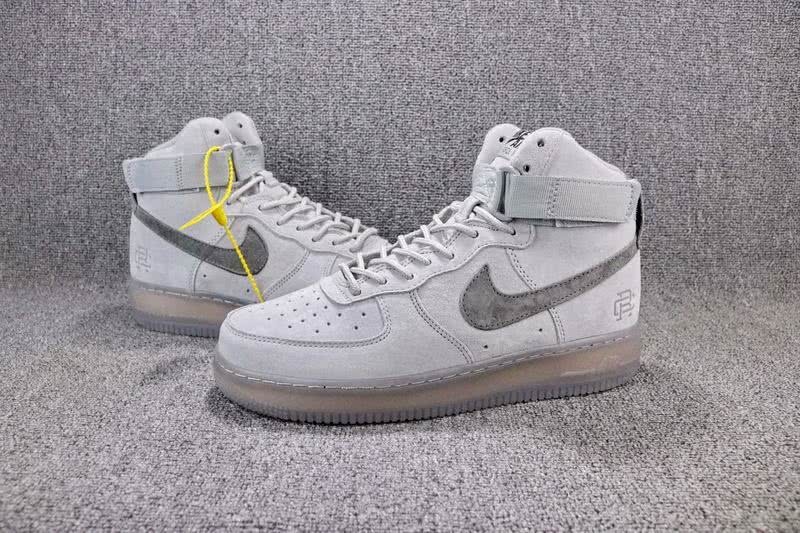 Reigning Champ x Nike Air Force 1 High 07 Shoes White Men/Women 2