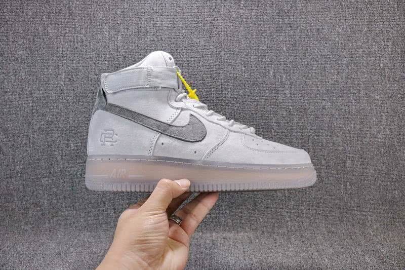 Reigning Champ x Nike Air Force 1 High 07 Shoes White Men/Women 5