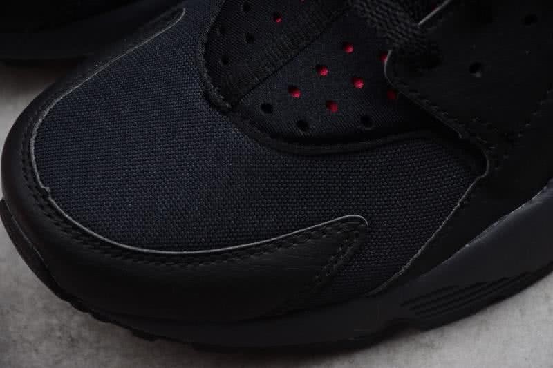 Nike Air Huarache Men Women Black Red Shoes 3