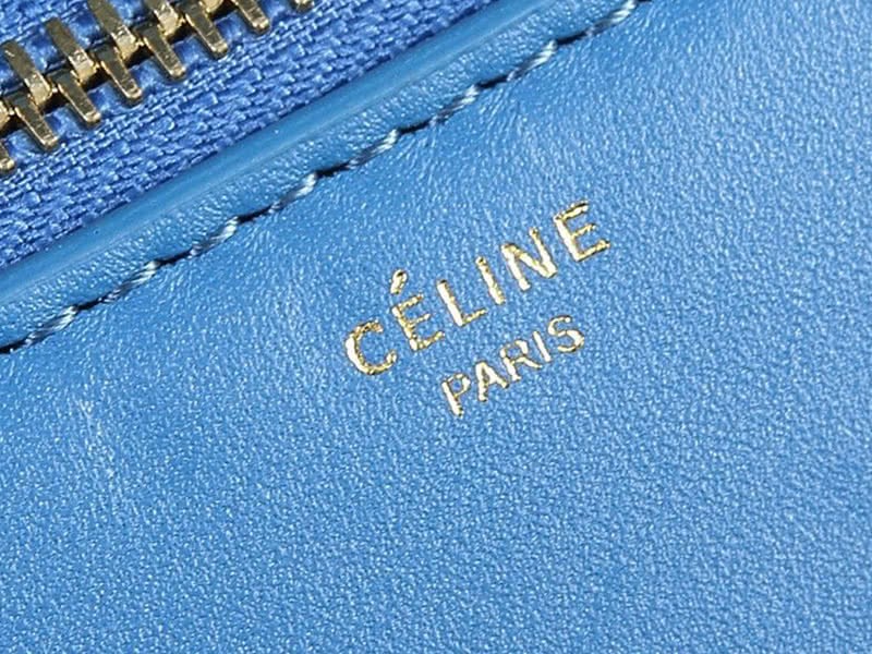 Celine Edge In Original Leather Blue 6