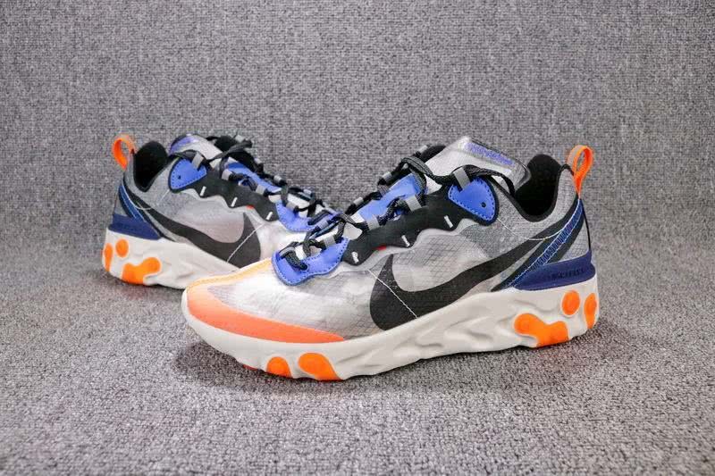 Air Max Undercover x Nike Upcoming React Element 87 White Blue Shoes Men Women 2