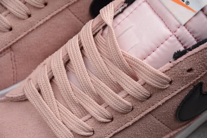 Nike Blazer Low Sneakers Suede Nude Pink Women 9