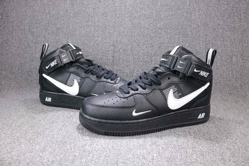 Nike Air Force1 AF1 Shoes Black Men/Women 2