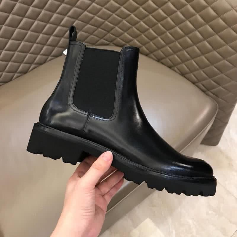 Versace New Boots Classic Rivet Black Men 7