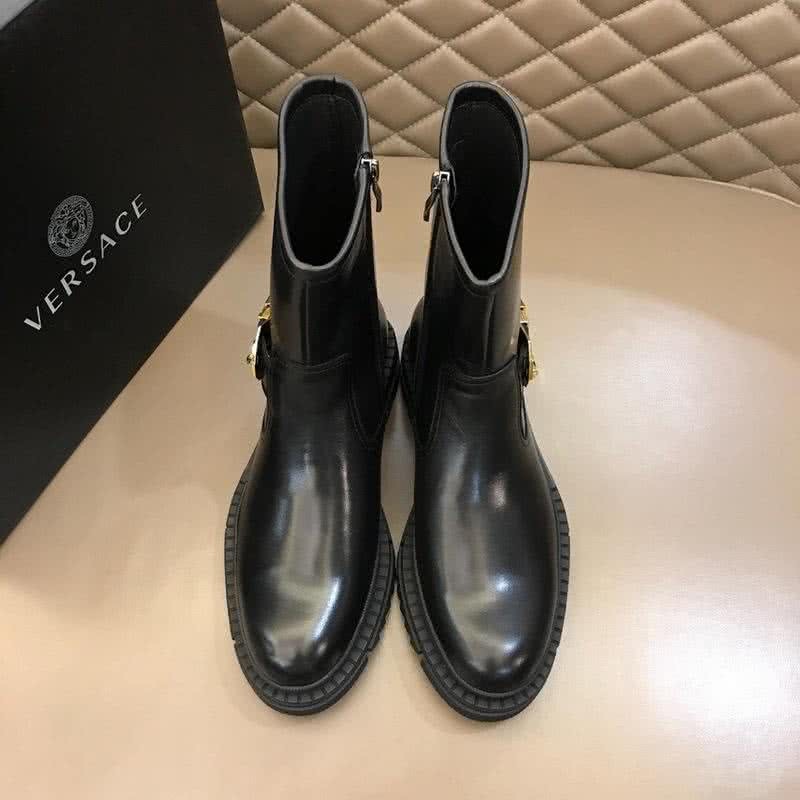Versace New Boots Classic Black Men 3