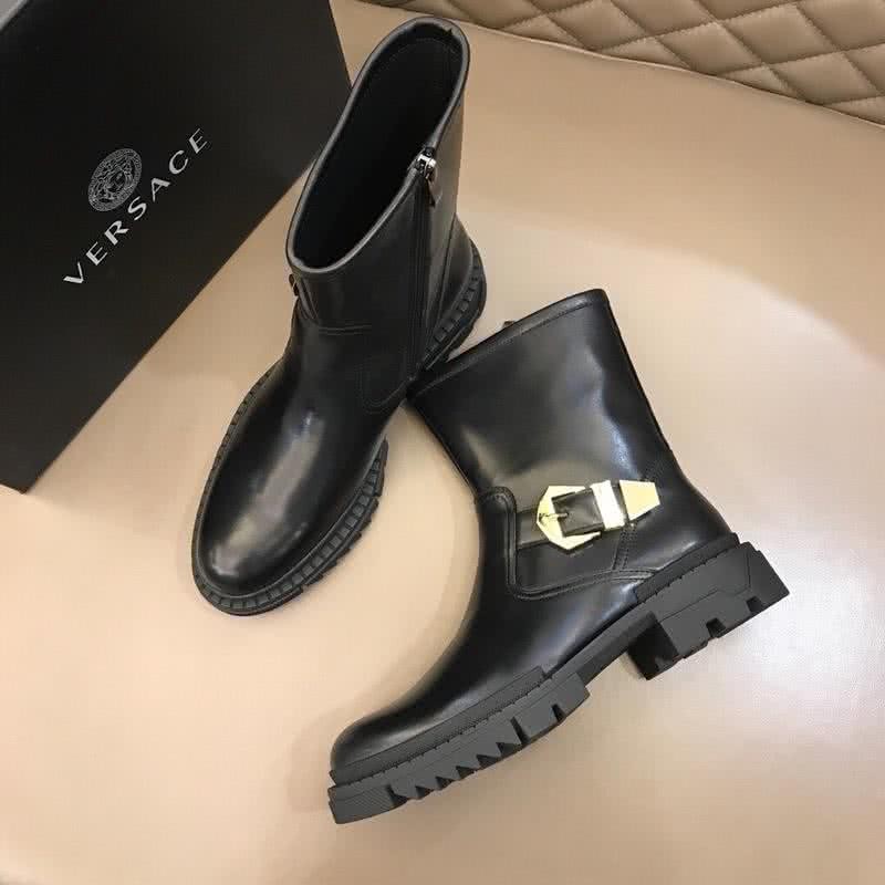 Versace New Boots Classic Black Men 1