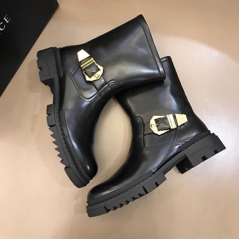 Versace New Boots Classic Black Men 2