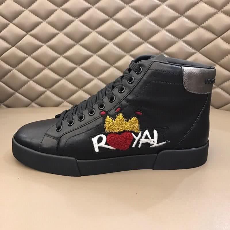 Dolce&Gabbana Sneakers Graffiti All Black Men 5