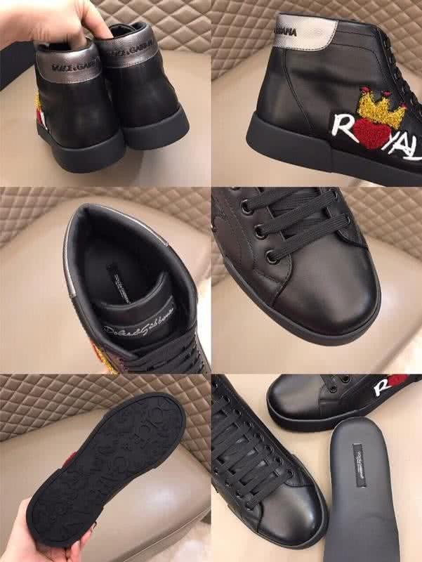 Dolce&Gabbana Sneakers Graffiti All Black Men 9