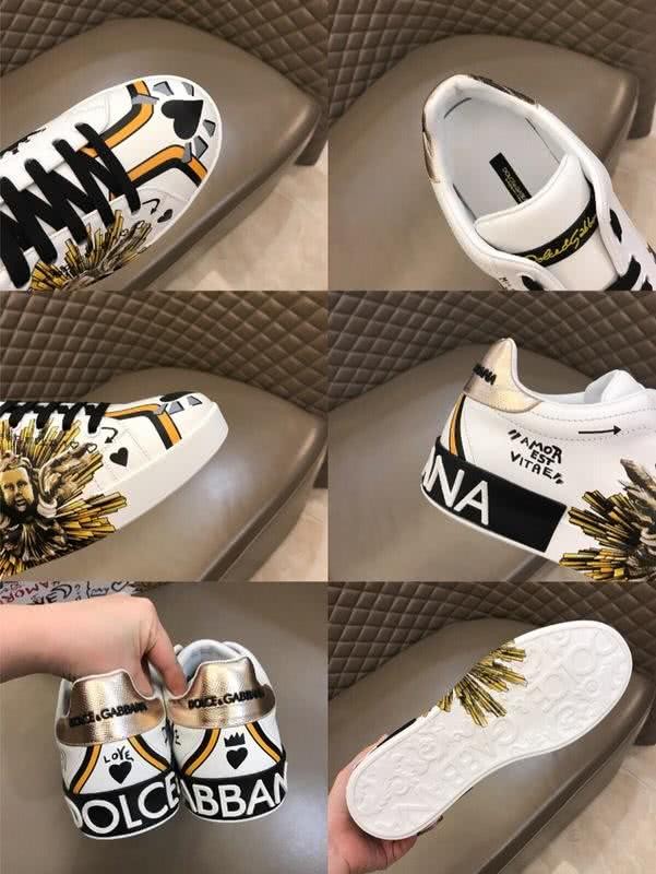 Dolce&Gabbana Sneakers Angel Graffiti White Men 9
