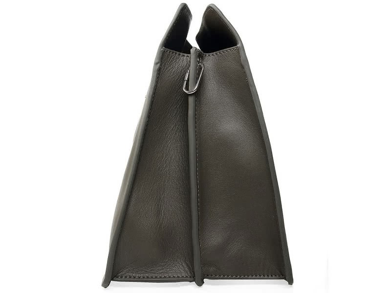 Celine Calf Leather Shoulder Bag Dark Green 3