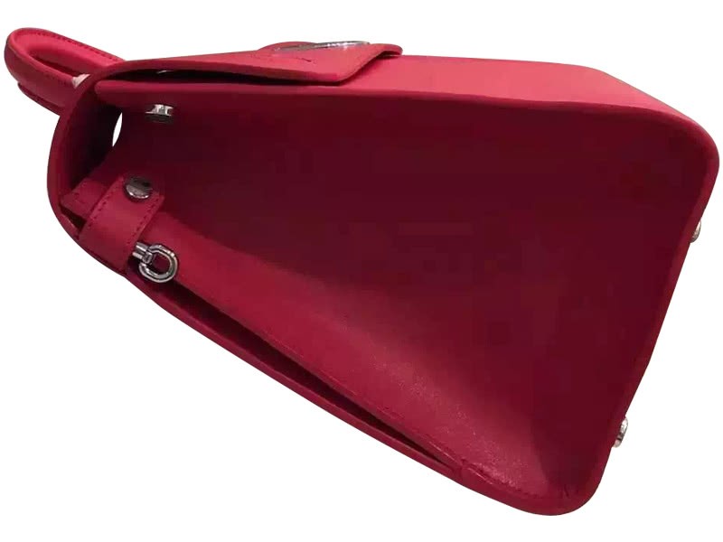Dior Diorever Bag Noisette Prestige Calfskin Red 4