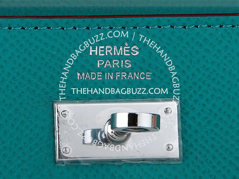 Hermes Epsom Original Calfskin Kelly Long Wallet Turquoise 4