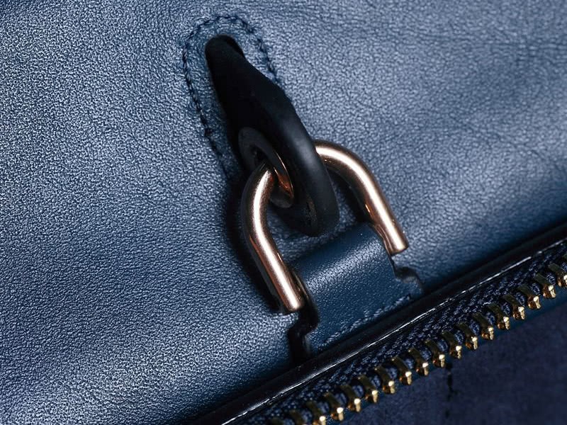 Celine Mini Belt Bag Smooth Calfskin Night Blue 14