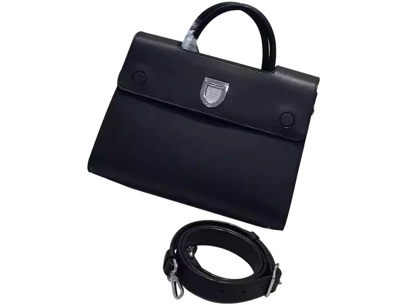 Dior Diorever Bag Noisette Prestige Calfskin Black 1